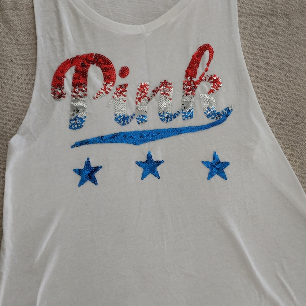 Sequin Pink by Victoria Secret tanktop